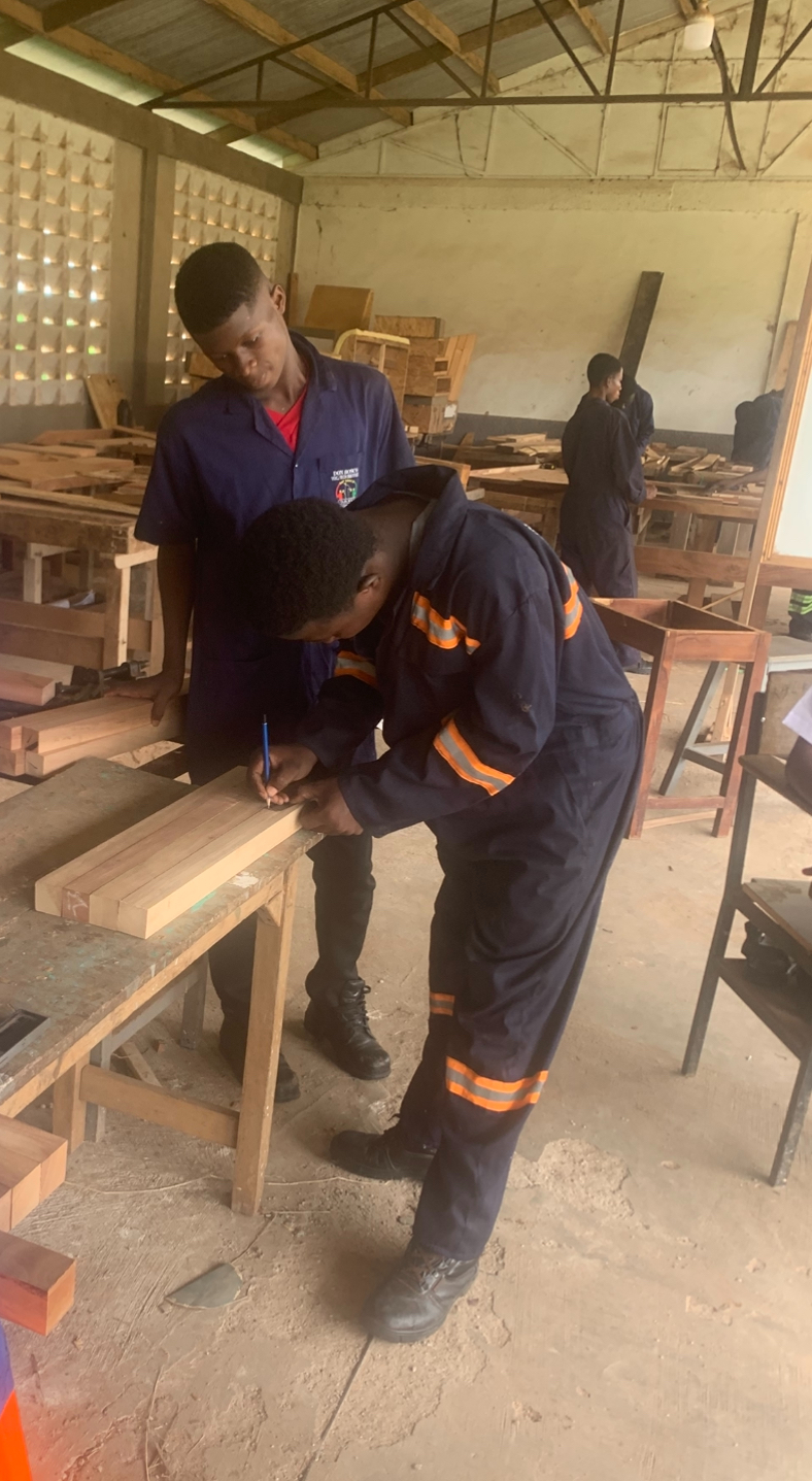 Carpentry, joinery, and modern furniture making practical training